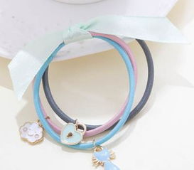 韓版可愛頭繩 廠家直銷，甜美時尚發飾的不二之選